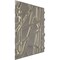 Ekena Millwork 19 5/8in. W x 19 5/8in. H Evergreen EnduraWall Decorative 3D Wall Panel Covers 2.67 Sq. Ft. WP20X20EGBCR - alternate 6